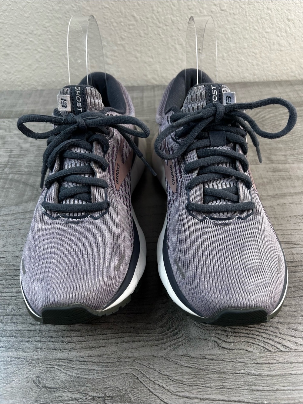Brooks Ghost 13 Women’s Running Shoes - Lavender/Gray Size 6.5 B Athletic - Picture 7 of 14